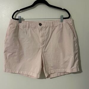 Chubbies Pale Pink Regular Fit Shorts 5.5” inseam Size Large
